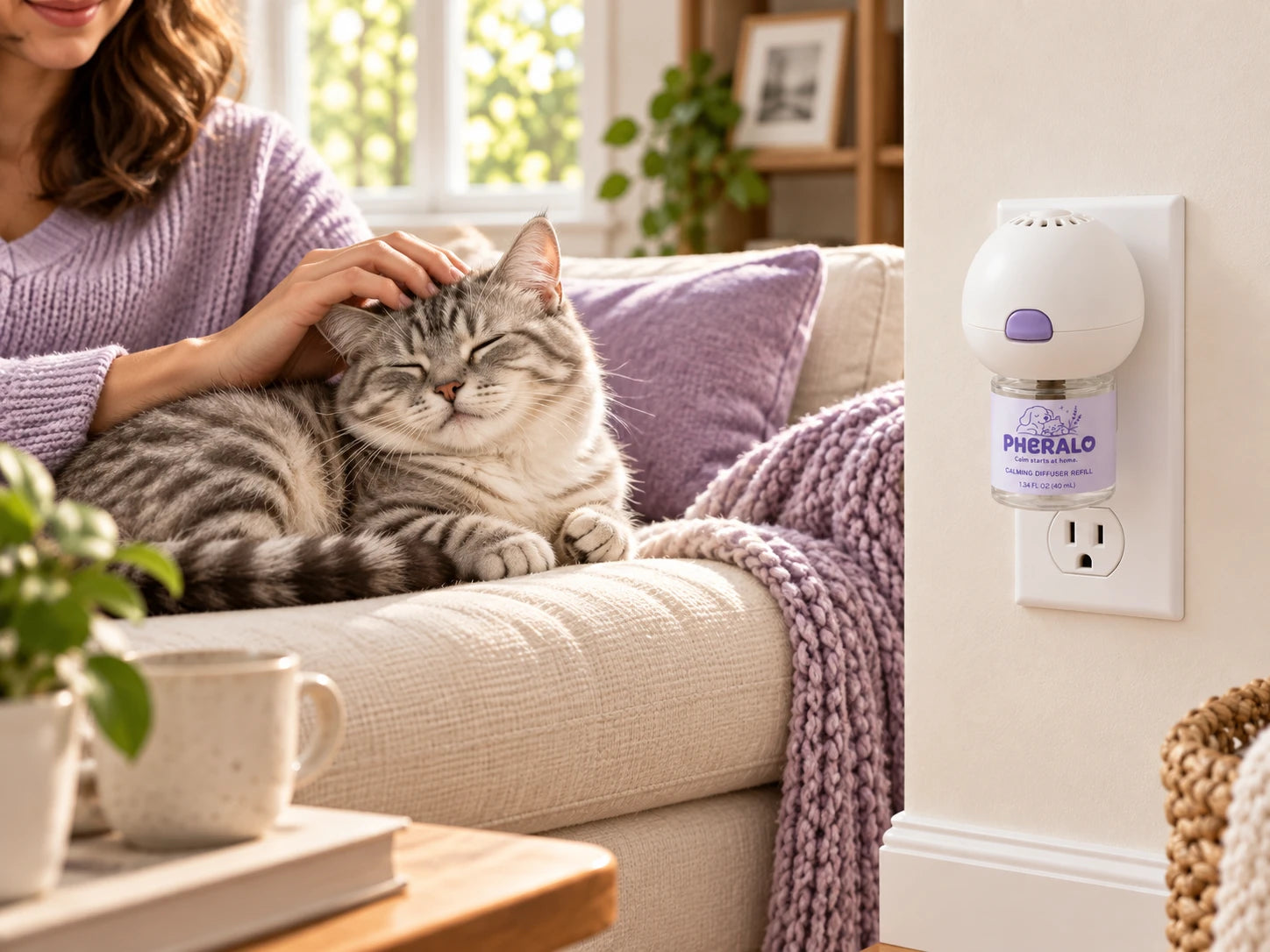 PHERALO Cat Calming Diffuser Kit product gallery image 5