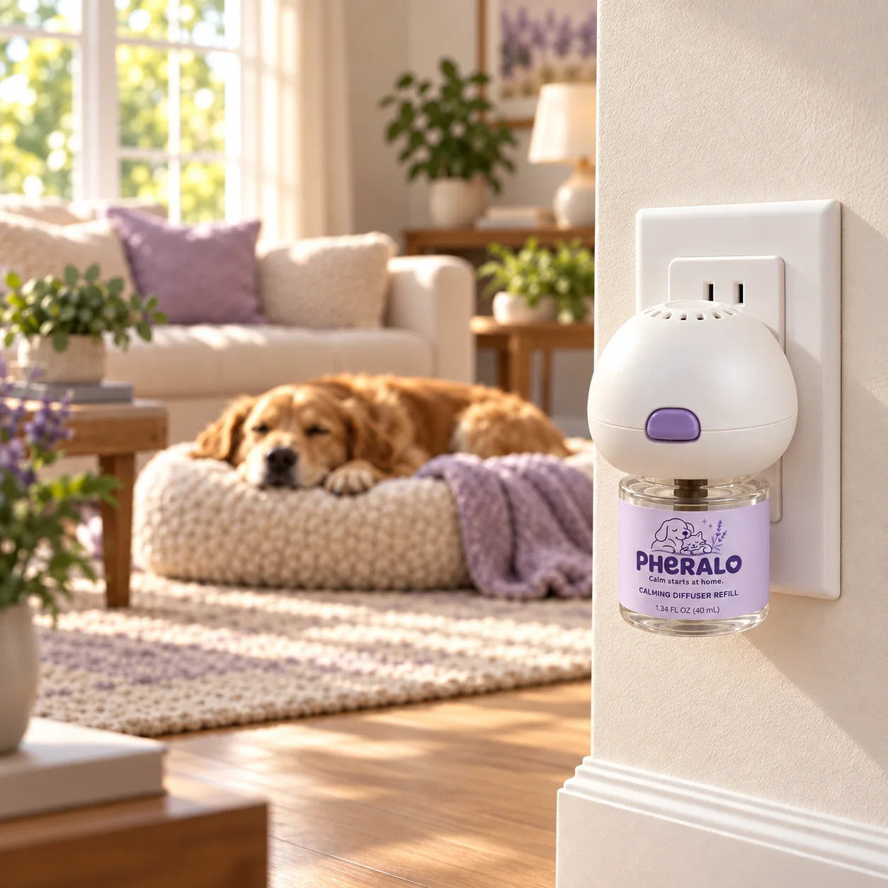 PHERALO Dog Calming Diffuser Kit product gallery image 4