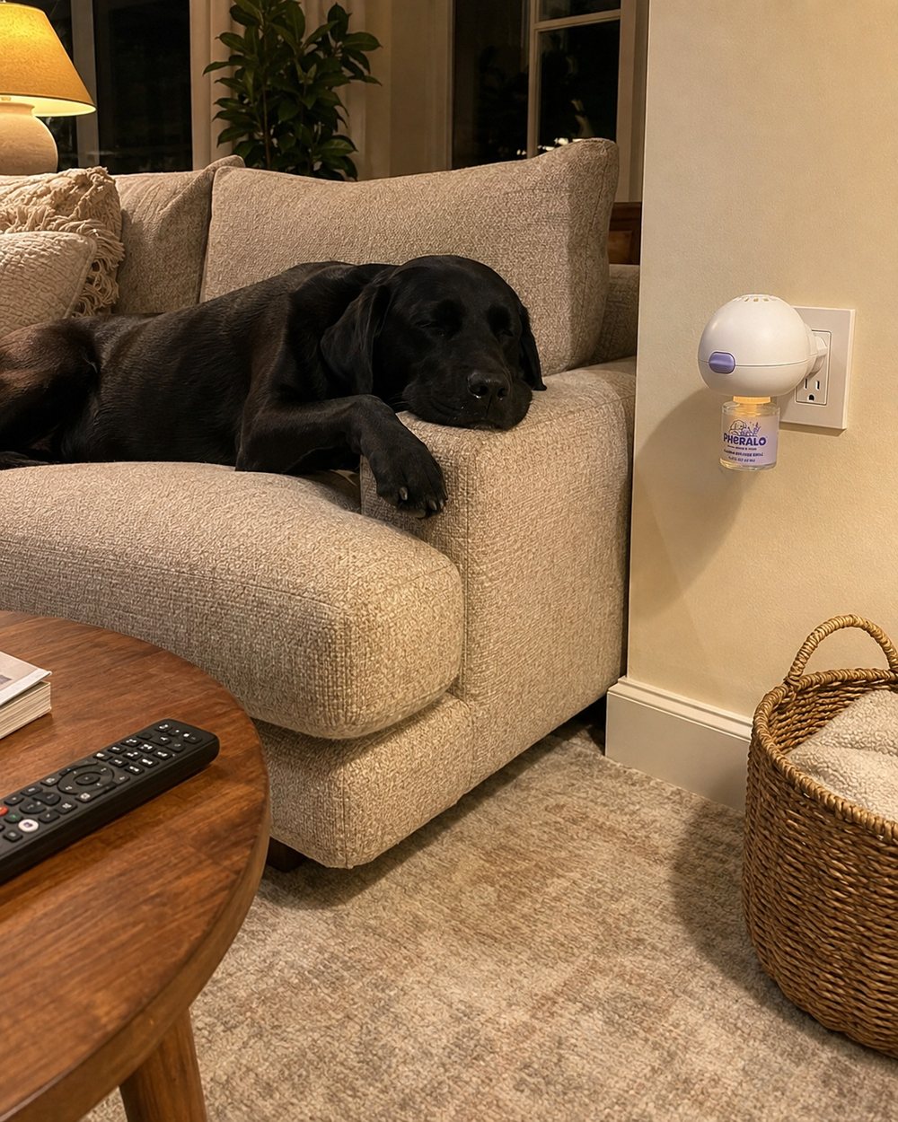 PHERALO dog-home lifestyle scene 02
