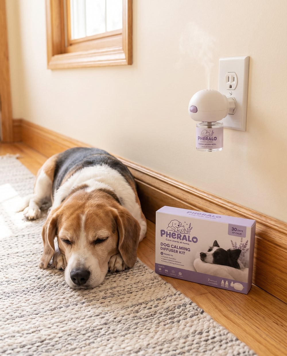 PHERALO dog-home lifestyle scene 03