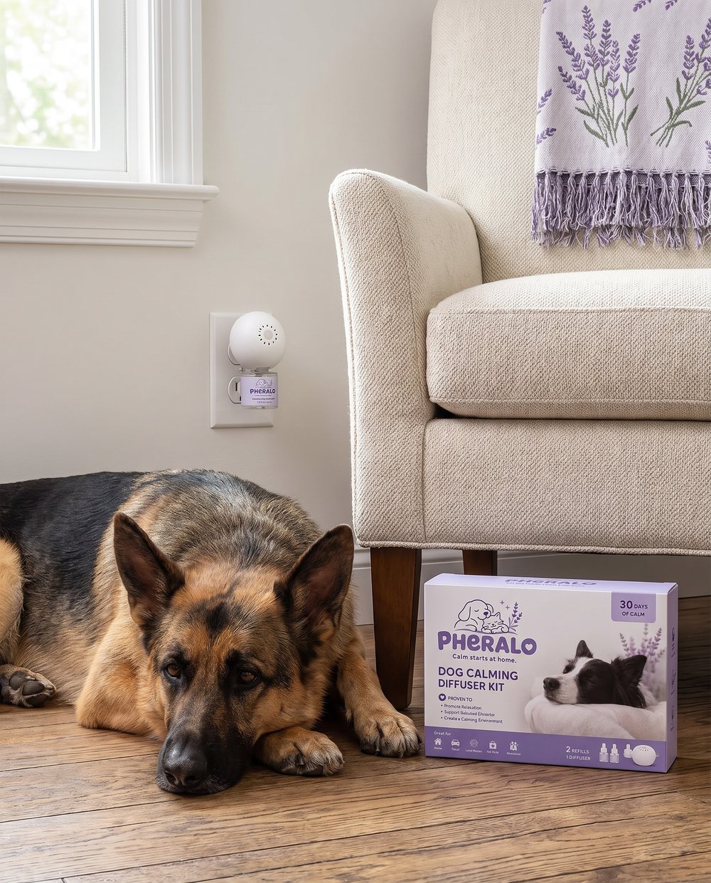 PHERALO dog-home lifestyle scene 04