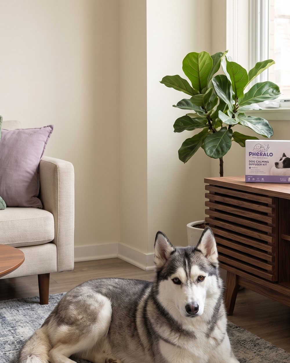 PHERALO dog-home lifestyle scene 08