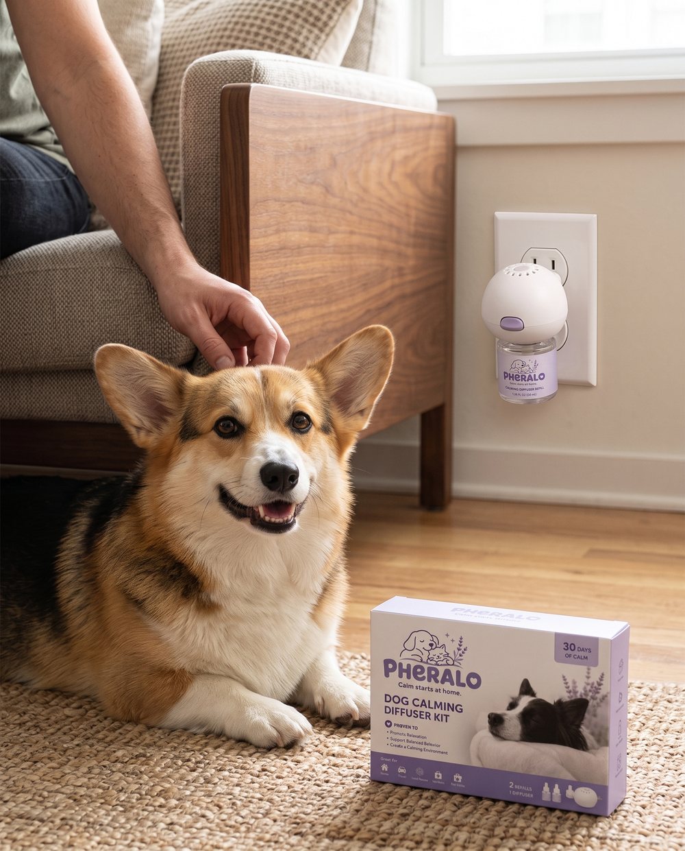 PHERALO dog-home lifestyle scene 09